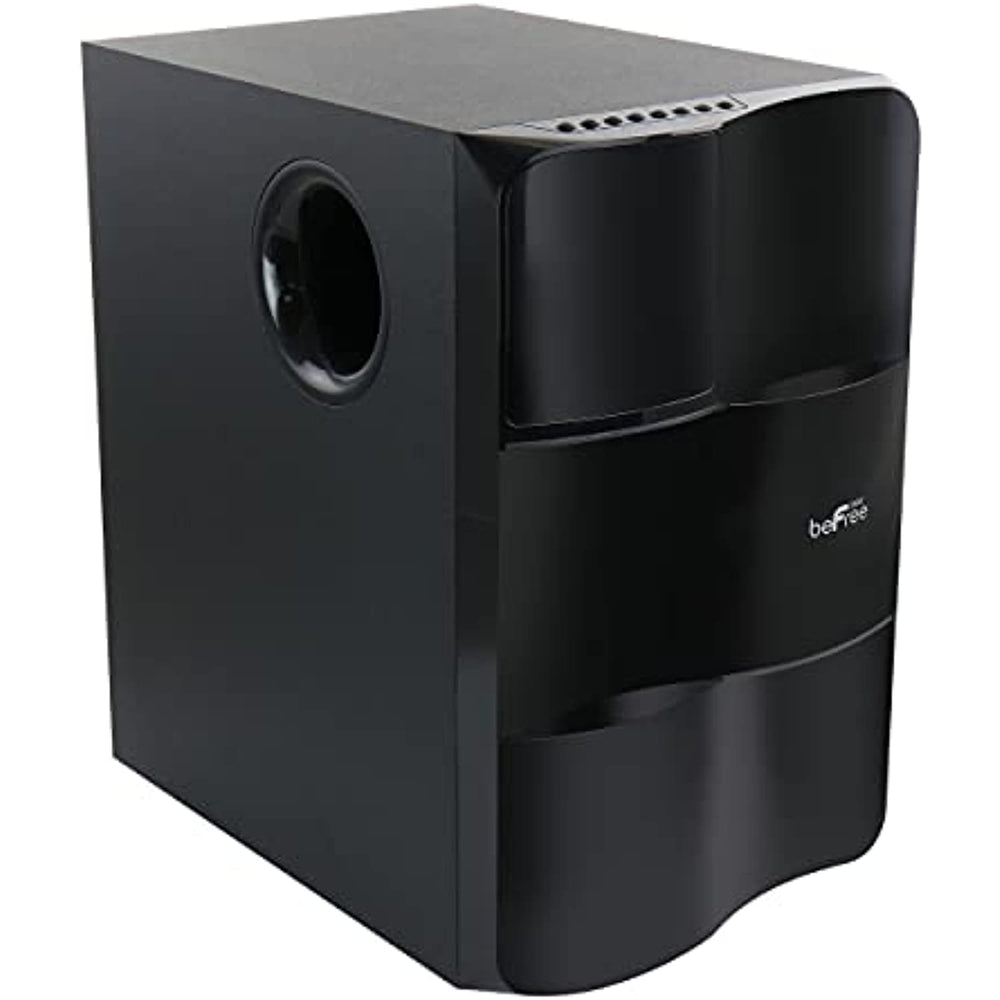 Be Free Sound 5.1 Channel Surround Sound Bluetoot Speaker System,Black,BFS-855