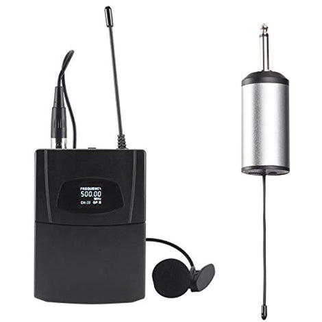 Blackmore Pro Audio Bmp-15 Portable Dynamic Lapel UHF Microphone System