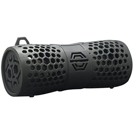 Sylvania SP332-BLACK Water Resistant Bluetooth Speaker