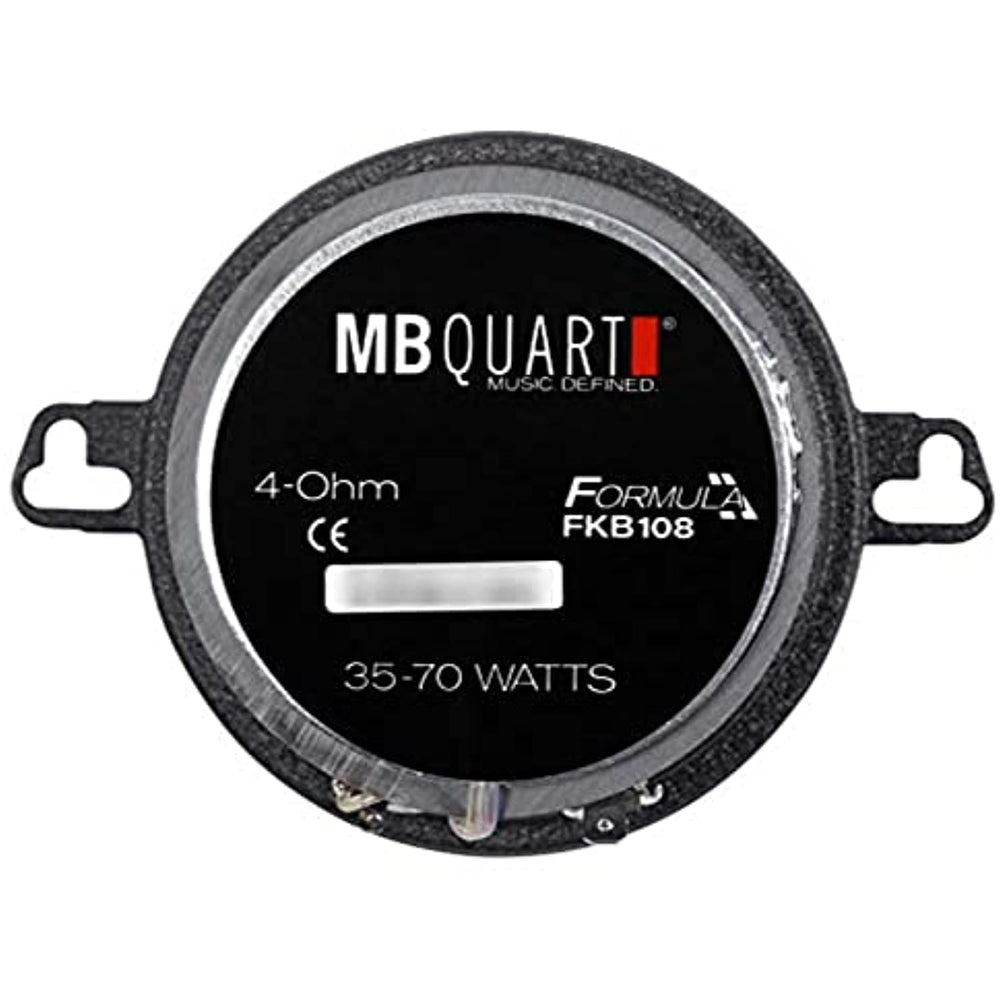 MB Quart FKB108 Formula Series 2-Way Coaxial Speakers (3.5
