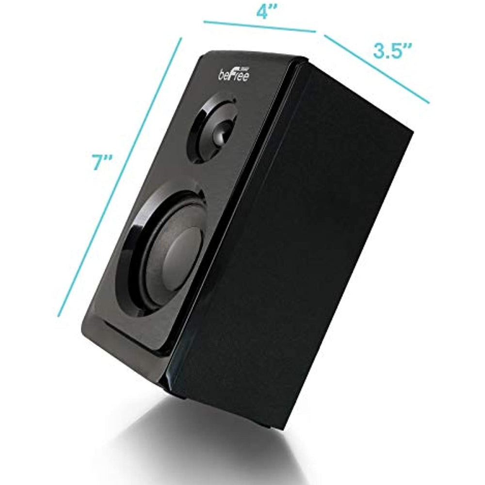 beFree Sound BFS-450 5.1 Channel Surround Bluetooth Speaker System - Black