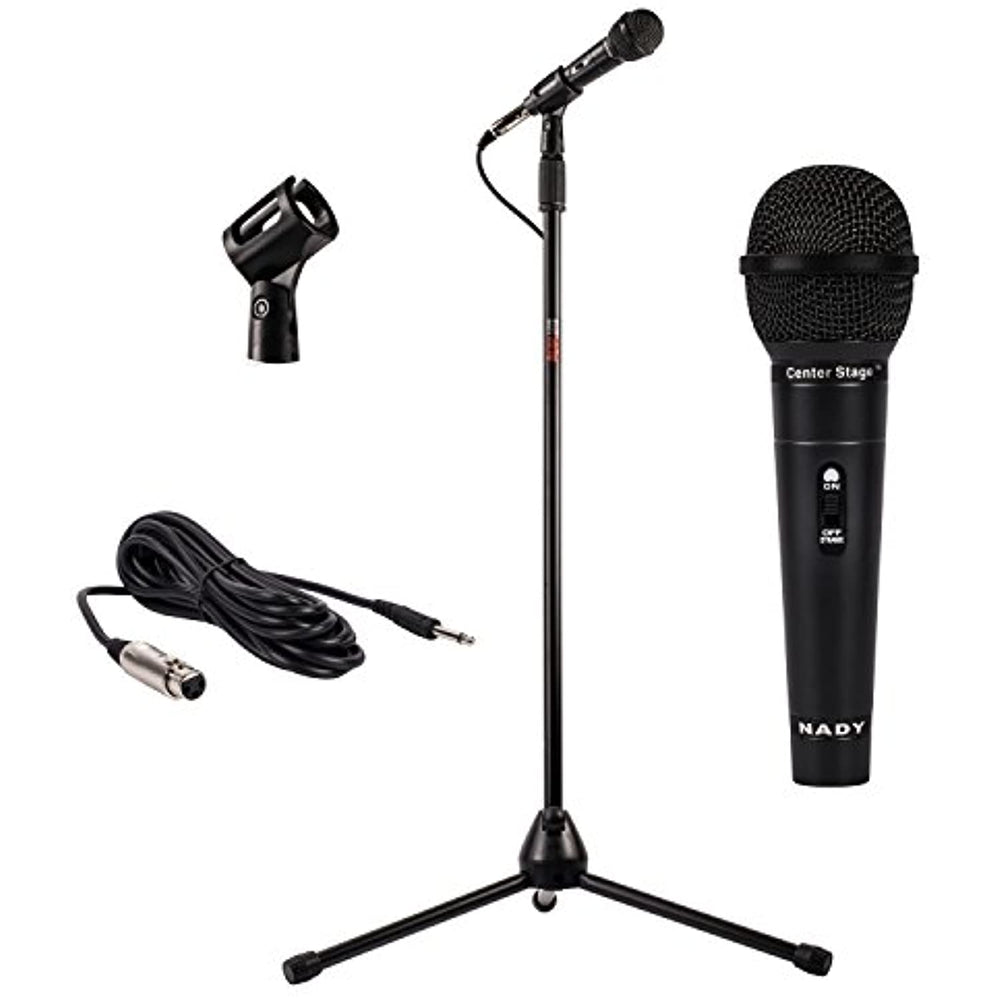 Nady Centerstage Msc3 Centerstage Msc3 Professional Dynamic Microphone With Stand