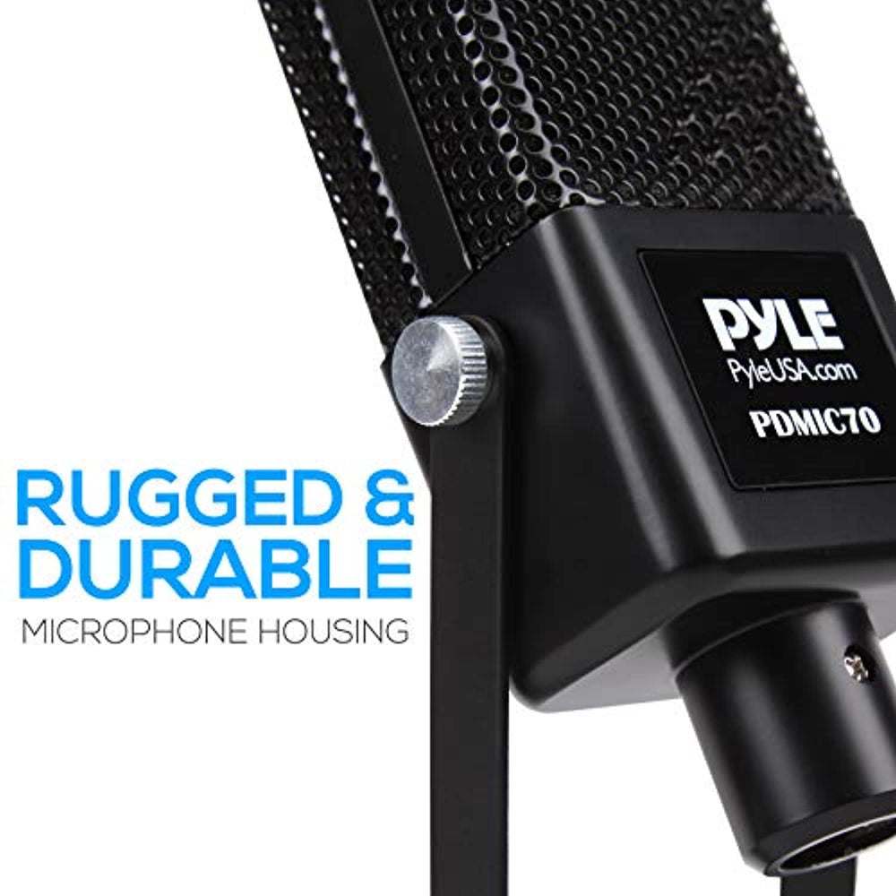 Pyle Pdmic70 Desktop Large-diaphragm Condenser Microphone Kit