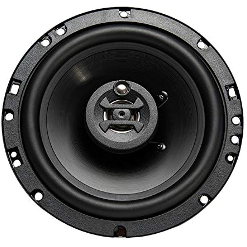 Hifonics ZS653 Zeus Coaxial Car Speakers (Black, Pair) – 6.5 Inch Coaxial Speakers, 300 Watt, 3-Way Car Audio, Passive Crossover, Sound System (Grills Included)