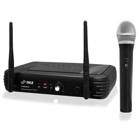 Pyle PDWM1800 - Premier Series Professional UHF Wireless Handheld Microphone System
